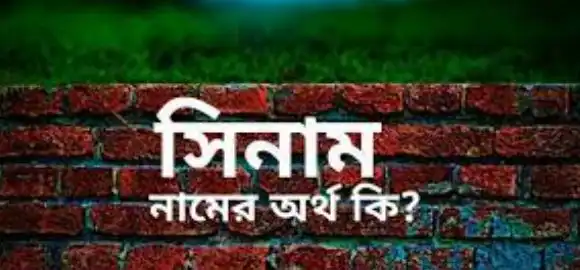 সিনাম নামের অর্থ কি