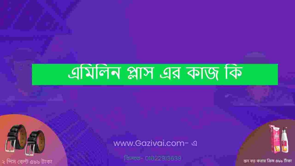 এমিলিন প্লাস এর কাজ কি