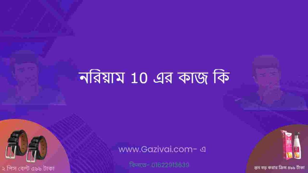 নরিয়াম 10 এর কাজ কি
