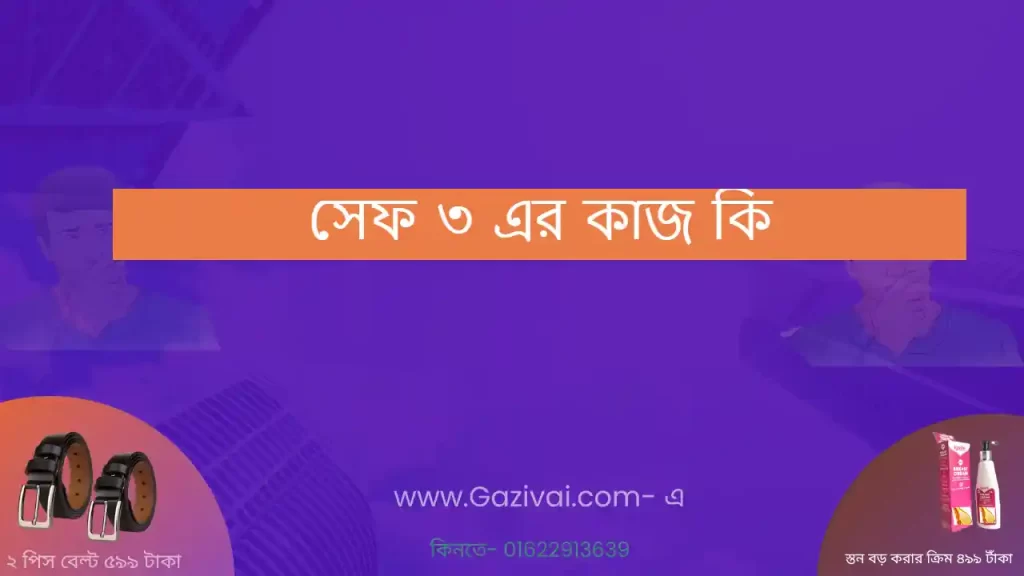 সেফ ৩ এর কাজ কি
