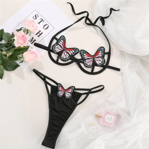 butterfly bra & panty